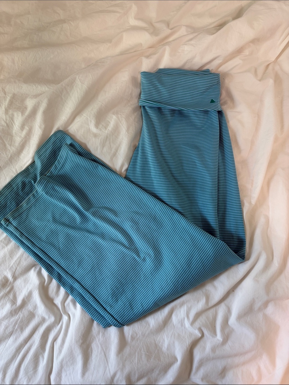 Vitality Microstripe fold over pant & type top - Picture 4 of 4